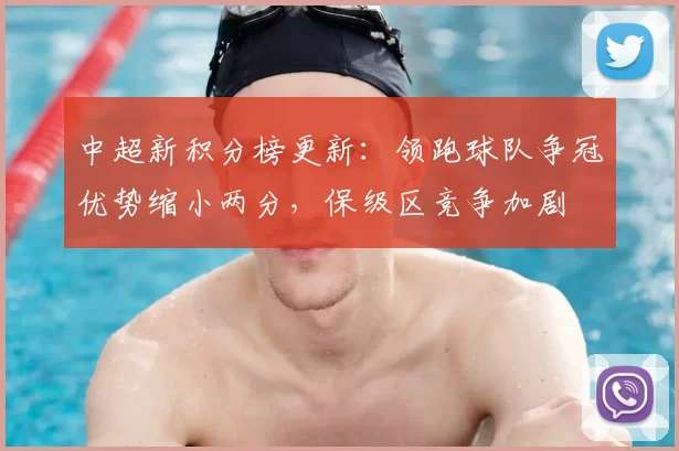 中超新积分榜更新:领跑球队争冠优势缩小两分,保级区竞争加剧